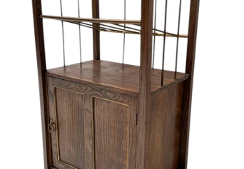 Arts & Crafts Art Nouveau Magazine Stand by Meubelmagazijn Rembrandt Amsterdam